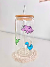 Load image into Gallery viewer, Dinosaur Glass Can 16+OZ | The Dinos Glass