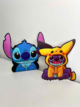 Load image into Gallery viewer, Stitch 3D Sticker | Car Stickers | Bumper | Pikachu Stitch Sticker
