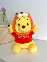 Load image into Gallery viewer, Graduation Winnie The Pooh Plushie| Personalized Plush
