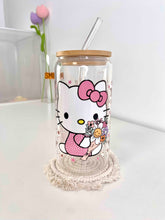 Load image into Gallery viewer, Hello Kitty Glass Can 16+OZ | Sanrio Friends
