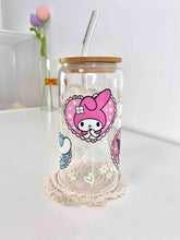 Load image into Gallery viewer, Hello Kitty Glass Can 16+OZ | Sanrio Friends