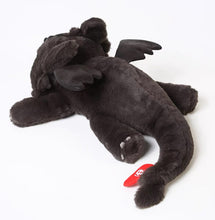 Load image into Gallery viewer, Large Fluffy Sleepy Toothless Plushie | How to Train Your Dragon
