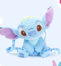 Load image into Gallery viewer, Light Blue Stitch Plushie | Bag strap included