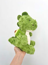 Load image into Gallery viewer, Avery The Avocado Dinosaur Plushie | Size S/M | Green Toaster Lamp
