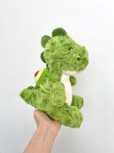 Load image into Gallery viewer, Avery The Avocado Dinosaur Plushie | Size S/M | Green Toaster Lamp