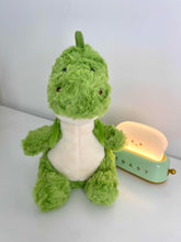 Load image into Gallery viewer, Avery The Avocado Dinosaur Plushie | Size S/M | Green Toaster Lamp