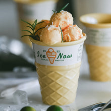 Load image into Gallery viewer, Ice Cream Ceramic Mug | Waffle Coffee Mug 8+ oz