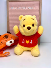 Load image into Gallery viewer, Personalized Winnie The Pooh in Tigger Hat Plushie - SugarMilkAngel