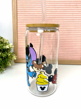 Load image into Gallery viewer, Stitch Glass Can 16+OZ | Color Changing Hidden Messages - SugarMilkAngel