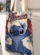 Load image into Gallery viewer, Stitch Vintage Tote Bag | Jacquard Fabric