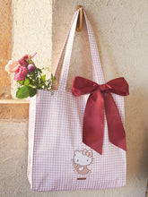 Load image into Gallery viewer, Hello Kitty Bow Totebag
