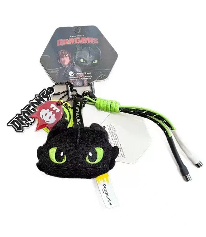 Toothless Keyring Plush