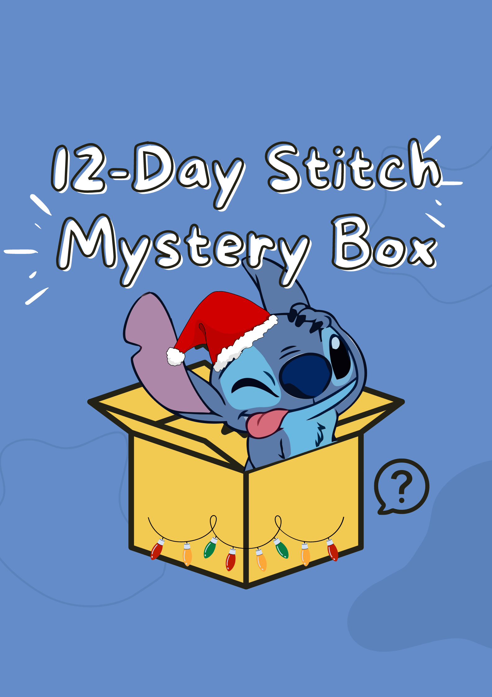 12Day of Stitch Advent Calendar Mystery Box Christmas SugarMilkAngel