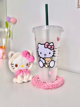 Load image into Gallery viewer, Personalized Hello Kitty Bundle | Starbucks Cup | Keyring
