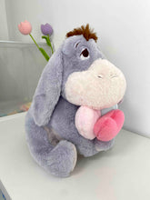 Load image into Gallery viewer, Eeyore Plushie | Winnie the Pooh | Holding Heart
