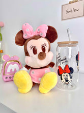 Load image into Gallery viewer, Minnie Mouse Bundle | Plush + Glass | Coin Bag
