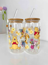 Load image into Gallery viewer, Winnie the Pooh Glass Can 16+OZ | Winnie and Friends Glass
