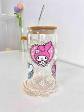 Load image into Gallery viewer, Hello Kitty Glass Can 16+OZ | Sanrio Friends
