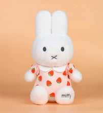 Load image into Gallery viewer, Miffy Sitting Plushie | White | Pink | Strawberry
