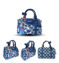 Load image into Gallery viewer, Stitch Denim Handbag | Crossbody Bag
