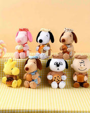 Load image into Gallery viewer, Snoopy Bakery Series Keyring Plush Blind Box - SugarMilkAngel
