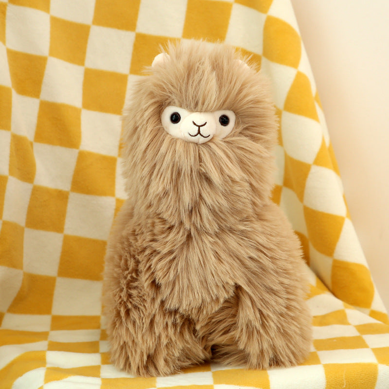 Fluffy Alpaca plushie | Fuzzy Llama