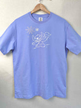 Load image into Gallery viewer, It’s Summertime Stitch Blue Tshirt | Oversized - SugarMilkAngel
